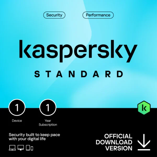 Kaspersky Standard 1 Year 1 Device