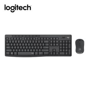 Logitech MK295 Silent Wireless Mouse & Keyboard Combo with Silent Touch Technology