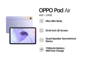 OPPO Pad Air | 4GB RAM + 128GB ROM | Smart Multi-tasking with ColorOS